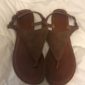 Brown Aeropostale Sandals